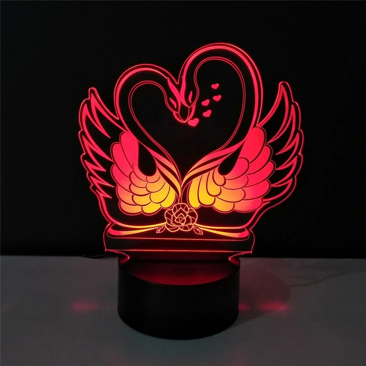 Swan Love Heart My Store