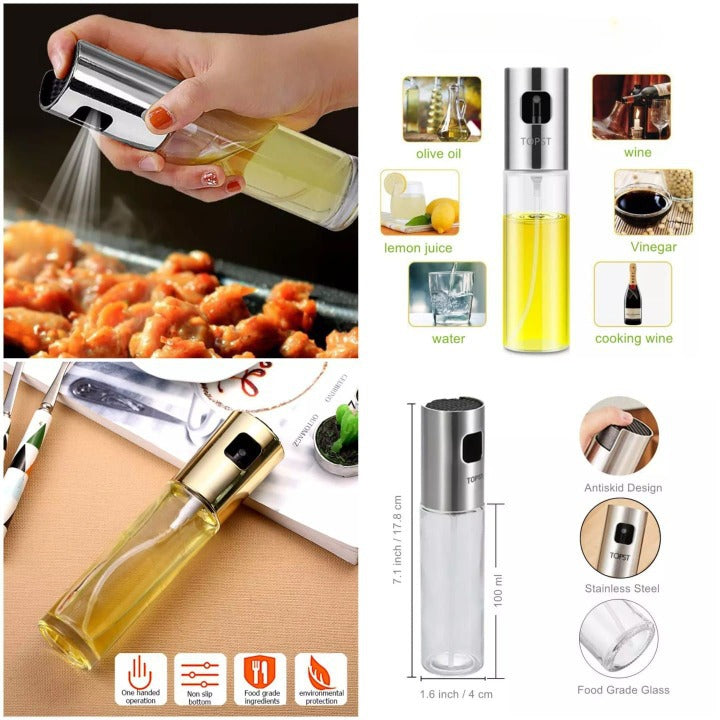 Glass Oil Spray Bottle My Store