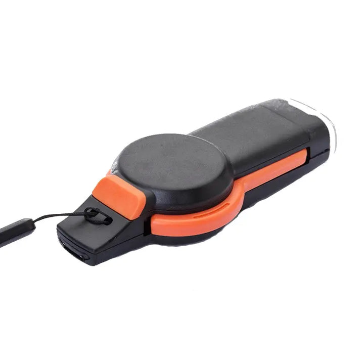 7 in 1 Outdoor Survival Whistle Keychain With Compass Magnifier LED light Thermometer My Store