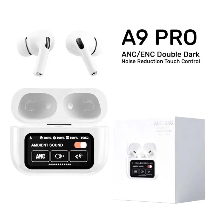 A9 Airpods Pro ANC/ENC Touch Screen Wireless Earbuds My Store