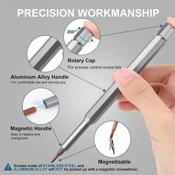 SCREW DRIVER SET 24 In 1 (Magnetic Mini Screwdrivers Kit) RM OFFICIAL STORE