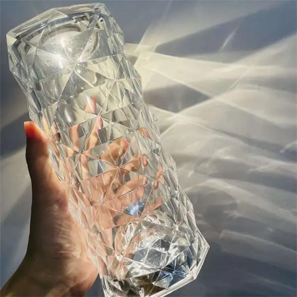 Bedside Acrylic Usb Rechargeable Table Lamp – With Remote My Store